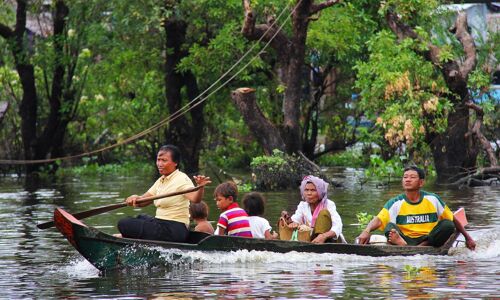 Tonle Sap Lake Daily Living on